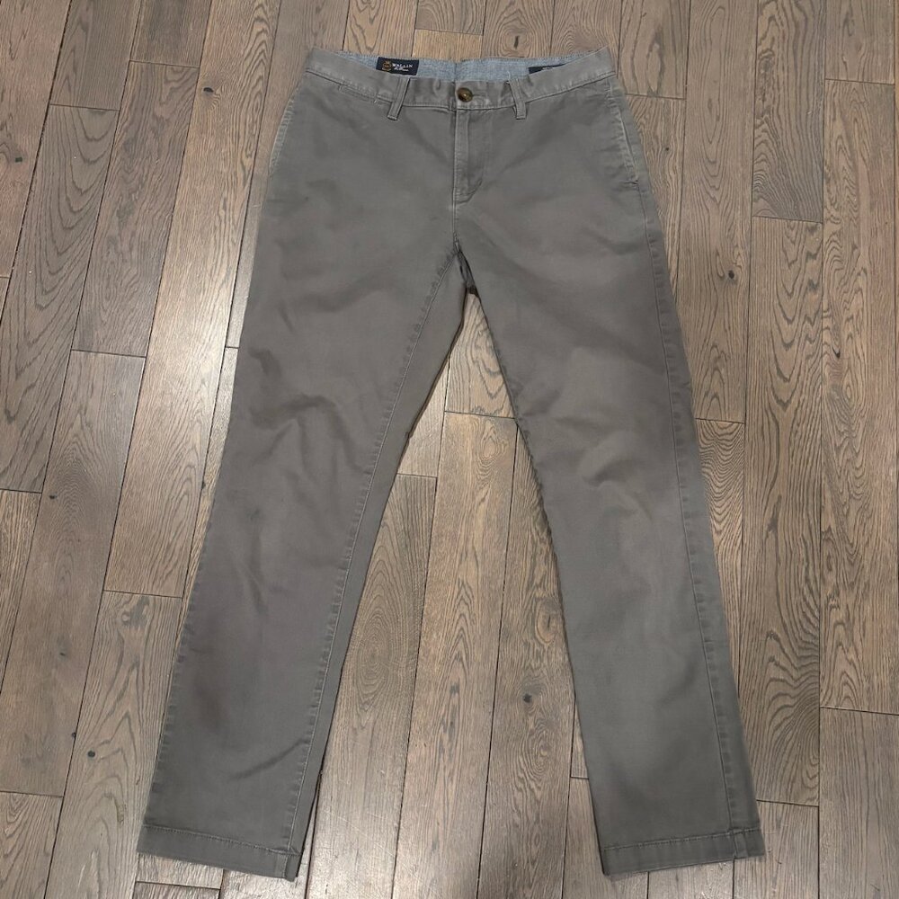 Wallin & Bros Light Grey Chino Trouser sz 30/30